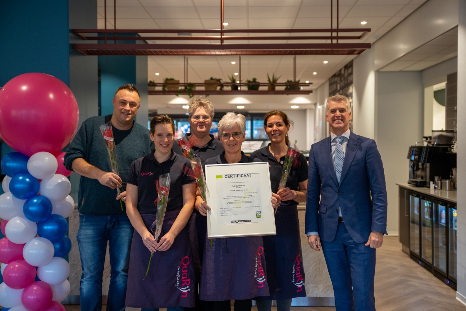 keurmerk veiligvoedsel quarijn zonnehuis